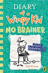 Kartonierter Einband Diary of a Wimpy Kid: No Brainer (Book 18) von Jeff Kinney