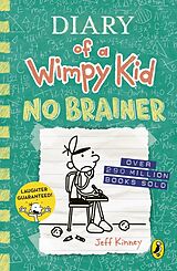 Kartonierter Einband Diary of a Wimpy Kid: No Brainer (Book 18) von Jeff Kinney