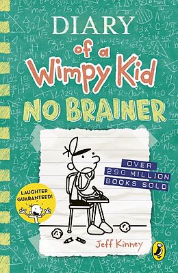 Kartonierter Einband Diary of a Wimpy Kid: No Brainer (Book 18) von Jeff Kinney