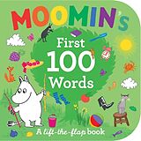 Couverture cartonnée Moomin's First 100 Words de Tove Jansson