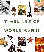 Livre Relié Timelines of World War II de DK