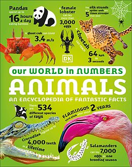 eBook (epub) Our World in Numbers Animals de DK