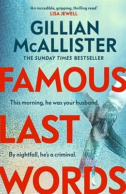 Broché Famous Last Words de Gillian McAllister