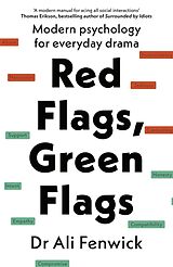 Couverture cartonnée Red Flags, Green Flags de Dr Ali Fenwick