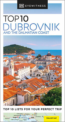 Couverture cartonnée DK Top 10 Dubrovnik and the Dalmatian Coast de DK Travel