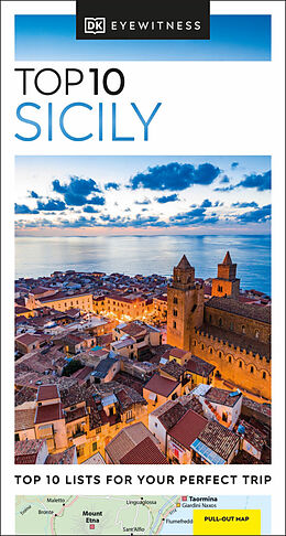 Couverture cartonnée DK Top 10 Sicily de DK Travel