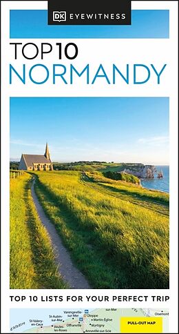 Couverture cartonnée DK Top 10 Normandy de DK Travel