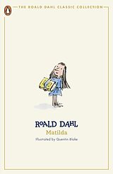 Couverture cartonnée Matilda de Roald Dahl