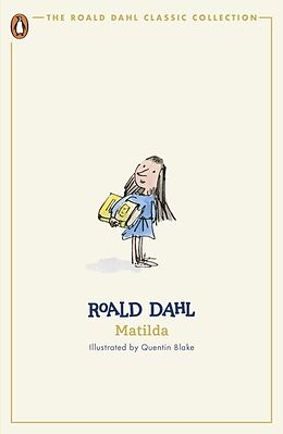 Couverture cartonnée Matilda de Roald Dahl