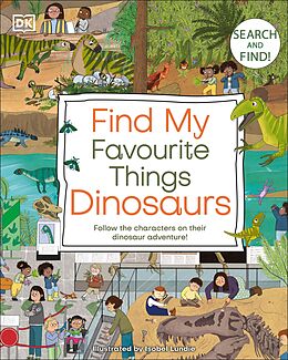 eBook (epub) Find My Favourite Things Dinosaurs de DK