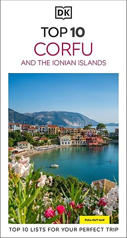 Couverture cartonnée DK Top 10 Corfu and the Ionian Islands de DK Travel