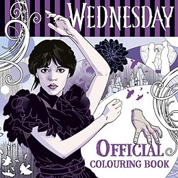 Couverture cartonnée Wednesday: Official Colouring Book de Wednesday