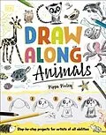 E-Book (epub) Draw Along Animals von Pippa Pixley