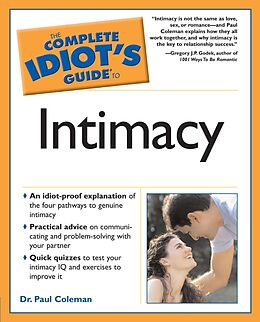 eBook (epub) Complete Idiot's Guide to Intimacy de Dr. Paul Coleman