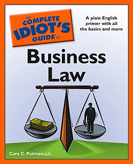 eBook (epub) Complete Idiot's Guide to Business Law de J.D. Cara C. Putman