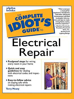 eBook (epub) Complete Idiot's Guide to Electrical Repair de Terry Meany