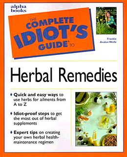 eBook (epub) Complete Idiot's Guide to Herbal Remedies de Frankie Avalon Wolfe