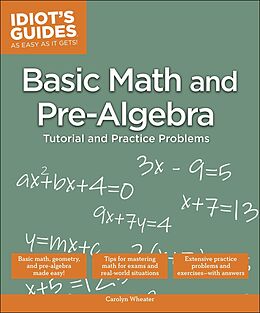 eBook (epub) Basic Math and Pre-Algebra de Carolyn Wheater