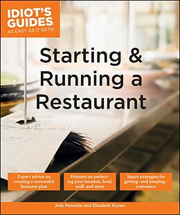 eBook (epub) Starting and Running a Restaurant de Jody Pennette, Elizabeth Keyser