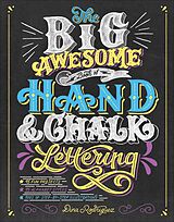 eBook (epub) Big Awesome Book of Hand &amp; Chalk Lettering de Dina Rodriguez