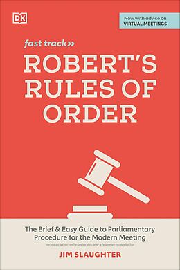 eBook (epub) Robert's Rules of Order Fast Track de Jim Slaughter