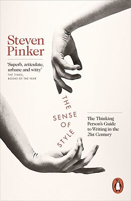 Couverture cartonnée The Sense of Style de Steven Pinker
