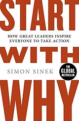 Couverture cartonnée Start with Why de Sinek Simon