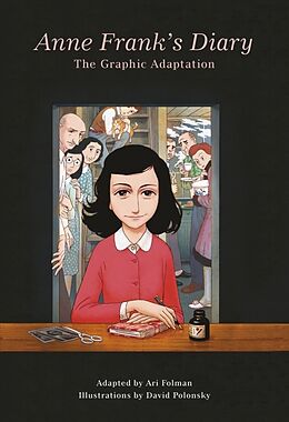 Couverture cartonnée The Diary of Anne Frank de Ari Folman, David Polonsky