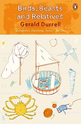 Kartonierter Einband Birds, Beasts and Relatives von Gerald Durrell