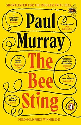 Couverture cartonnée The Bee Sting de Paul Murray