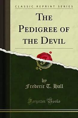 E-Book (pdf) Pedigree of the Devil von Frederic T. Hall