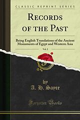 E-Book (pdf) Records of the Past von A. H. Sayce