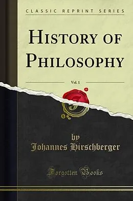 E-Book (pdf) History of Philosophy von Johannes Hirschberger