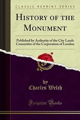 E-Book (pdf) History of the Monument von Charles Welch
