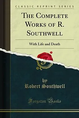 E-Book (pdf) Complete Works of R. Southwell von Robert Southwell