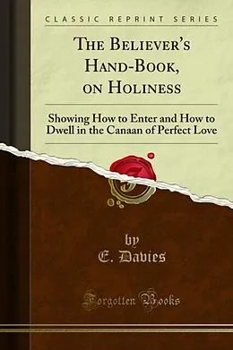 E-Book (pdf) Believer's Hand-Book, on Holiness von E. Davies