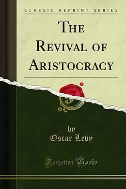 E-Book (pdf) Revival of Aristocracy von Oscar Levy
