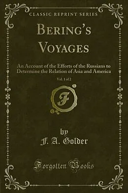 E-Book (pdf) Bering's Voyages von F. A. Golder