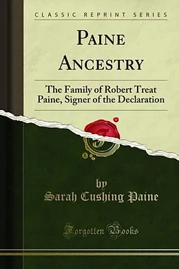E-Book (pdf) Paine Ancestry von Sarah Cushing Paine, Charles Henry Pope