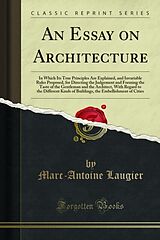 E-Book (pdf) Essay on Architecture von Marc-Antoine Laugier