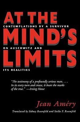 E-Book (epub) At the Mind's Limits von Jean Améry