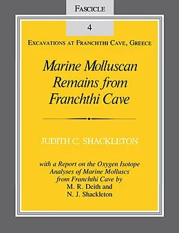 E-Book (epub) Marine Molluscan Remains from Franchthi Cave von Judith C. Shackleton