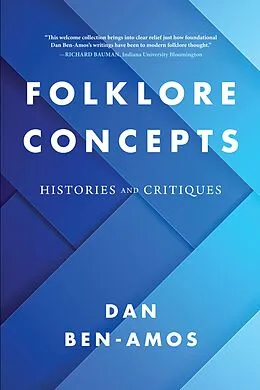 E-Book (epub) Folklore Concepts von Dan Ben-Amos