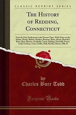 E-Book (pdf) History of Redding, Connecticut von Charles Burr Todd