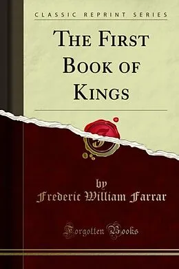 E-Book (pdf) First Book of Kings von Frederic William Farrar