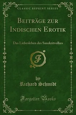E-Book (pdf) Beiträge zur Indischen Erotik von Richard Schmidt
