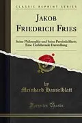 E-Book (pdf) Jakob Friedrich Fries von Meinhard Hasselblatt