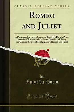E-Book (pdf) Romeo and Juliet von Luigi da Porto