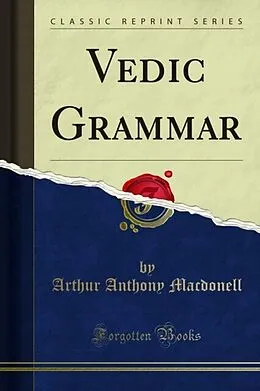 E-Book (pdf) Vedic Grammar von Arthur Anthony Macdonell