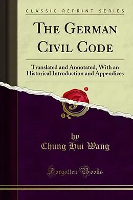 E-Book (pdf) German Civil Code von Chung Hui Wang